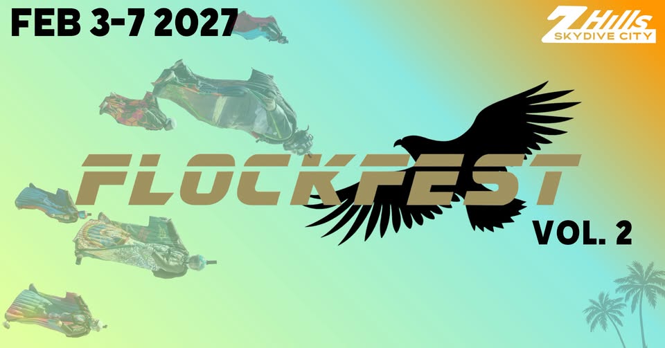 flockfest wingsuit event