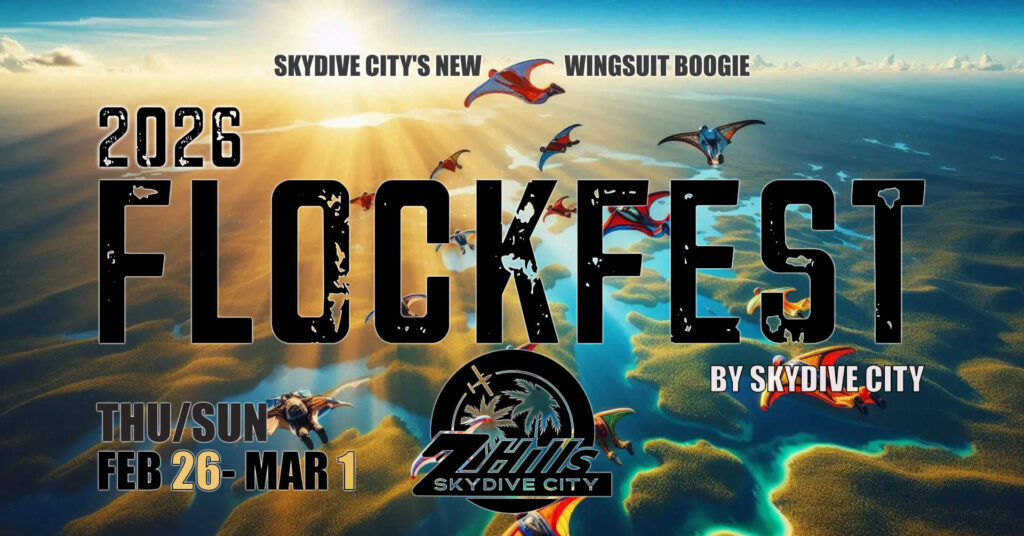 Flockfest 2026 Wingsuit Boogie