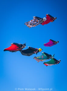 Wingsuit pilots at Flock Fest 2026 Zephyrhills Z-Hills