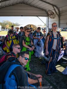 Wingsuit pilots at Flock Fest 2026 Zephyrhills Z-Hills