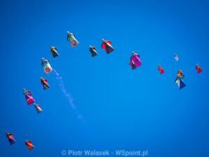 Wingsuit pilots at Flock Fest 2026 Zephyrhills Z-Hills