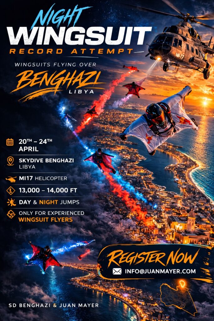 Wingsuit Night Guinness Record