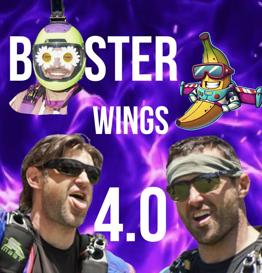 Booster Wings 4.0 wingsuit boogie