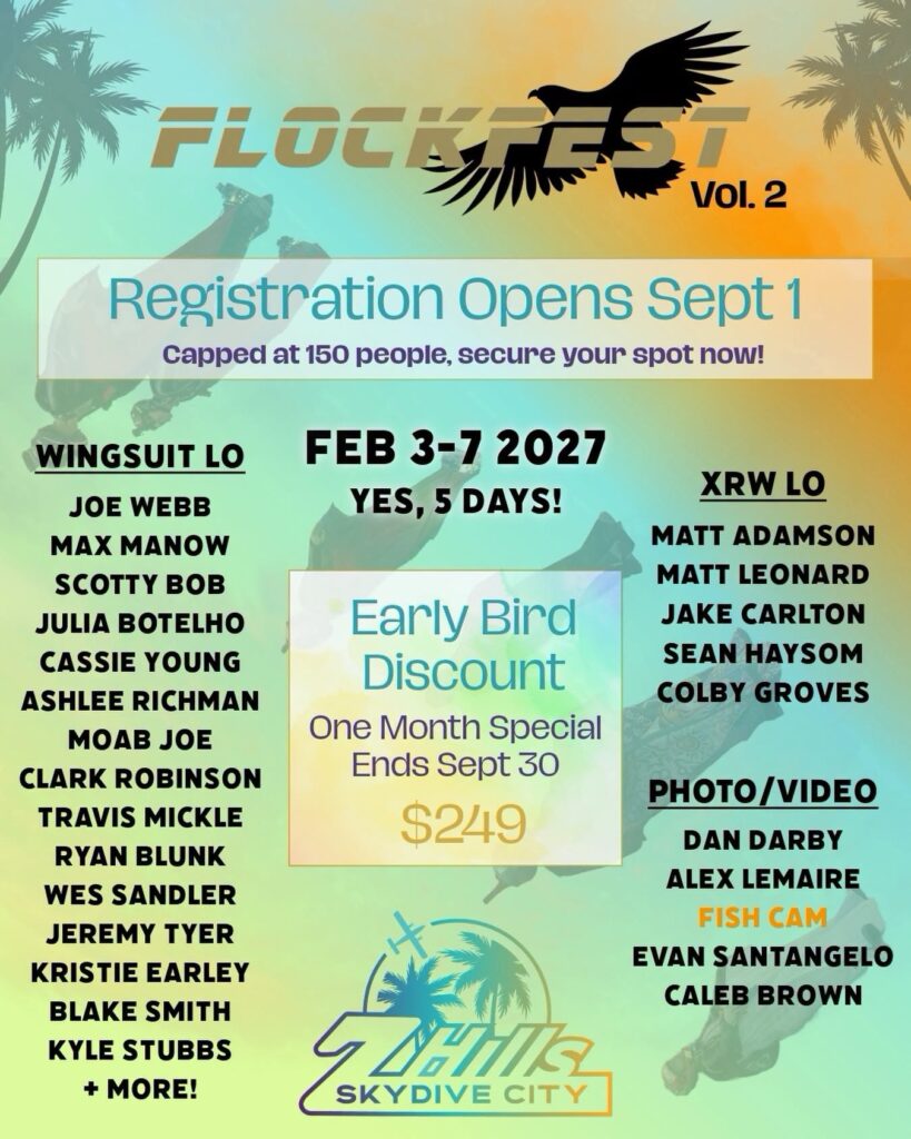 FLOCKFEST WINGSUIT EVENT