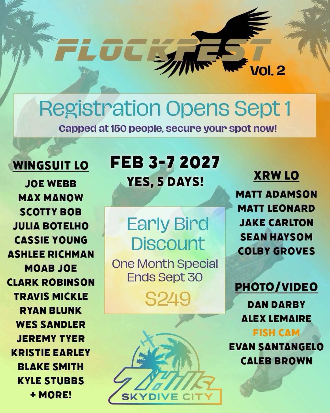 FLOCKFEST WINGSUIT EVENT