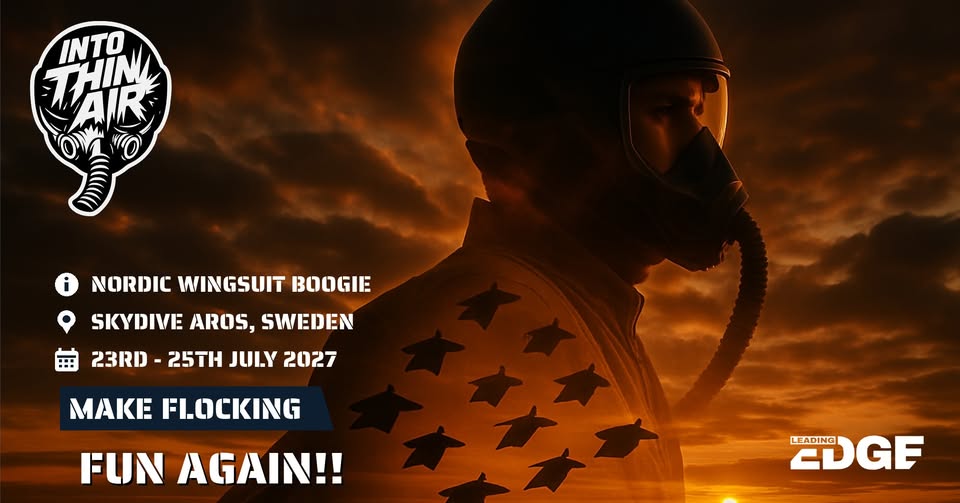 into thin air wingsuit event